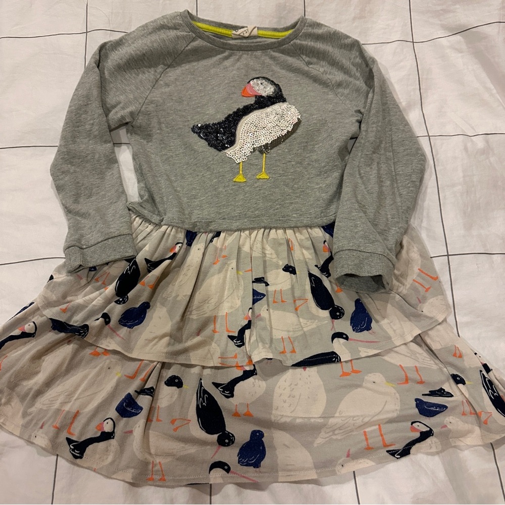 Mini Boden puffin dress
